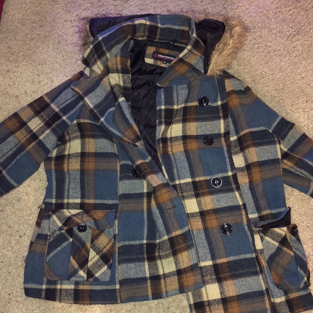 Urban Republic Plus Size Pea Coat